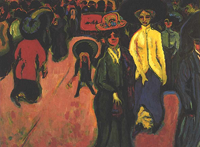 Street, Dresden Ernst Ludwig Kirchner